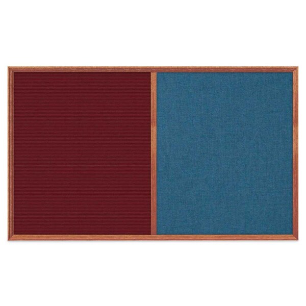Slim Style Indoor Enclosed Corkboard, 18